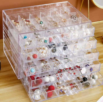 didelės akrilo dėžutės eksponavimui