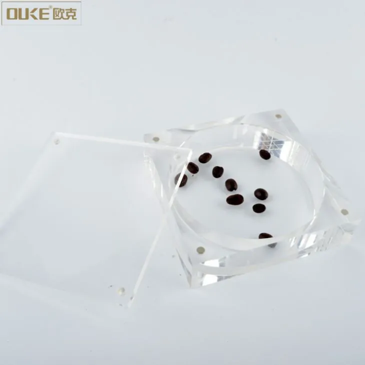 Plastic Small Crystal Acrylic Storage Boxes