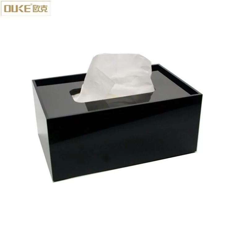 Wholesale Different Color Facial Acrylic Tissue Box